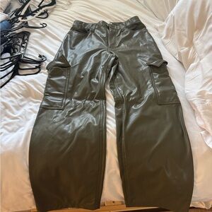 Olive Green Cargo Pants